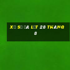 xổ số đà lạt 28 tháng 8