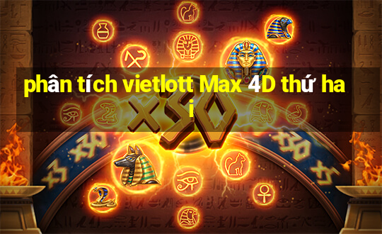 phân tích vietlott Max 4D thứ hai