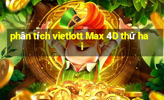 phân tích vietlott Max 4D thứ hai