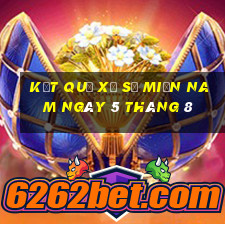 kết quả xổ số miền nam ngày 5 tháng 8