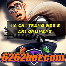 Địa chỉ trang web Earl onlinene