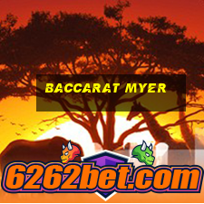 baccarat myer