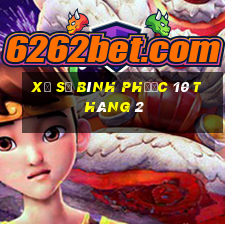 xổ số bình phước 10 tháng 2