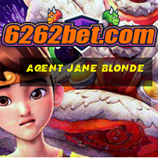 agent jane blonde