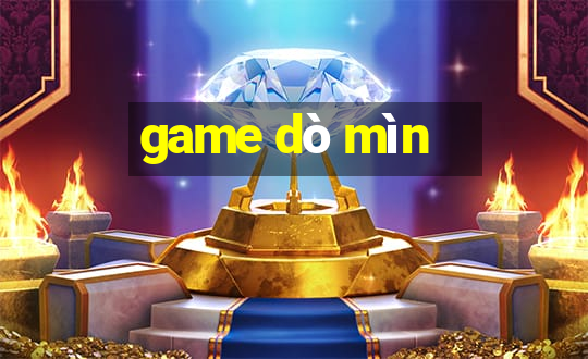 game dò mìn