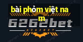 bài phỏm việt nam