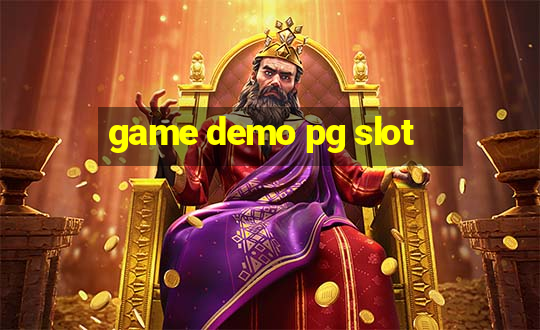 game demo pg slot