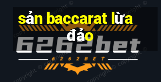 sản baccarat lừa đảo