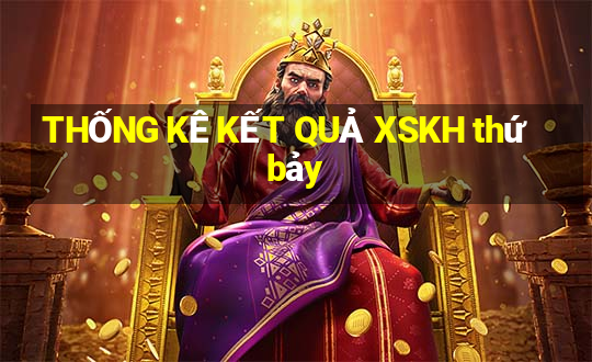 THỐNG KÊ KẾT QUẢ XSKH thứ bảy