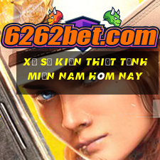 xổ số kiến thiết tỉnh miền nam hôm nay