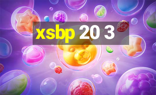 xsbp 20 3