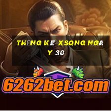 Thống kê XSQNG ngày 30