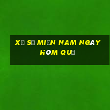 xổ số miền nam ngày hôm quả