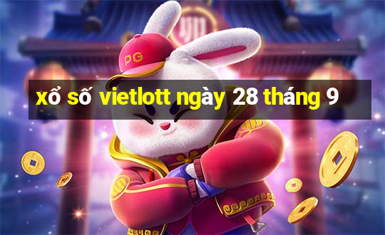 xổ số vietlott ngày 28 tháng 9