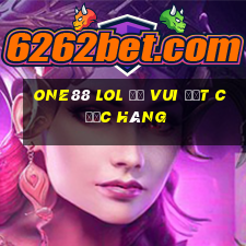 one88 lol Đố vui đặt cược hàng