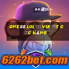 one88 lol Đố vui đặt cược hàng