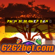 phần mềm ghép dàn đề