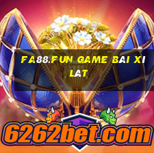 Fa88.Fun Game Bài Xì Lát