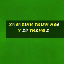 xổ số bình thuận ngày 24 tháng 2