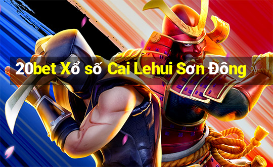 20bet Xổ số Cai Lehui Sơn Đông