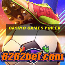 casino games poker