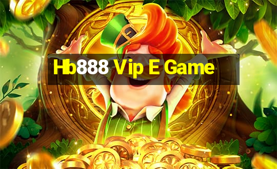 Hb888 Vip E Game