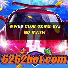 Ww88 Club Game Bài Go Math