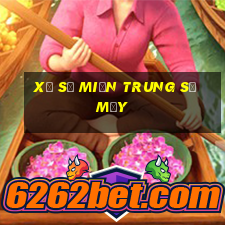 xổ số miền trung số mấy