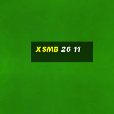 xsmb 26 11