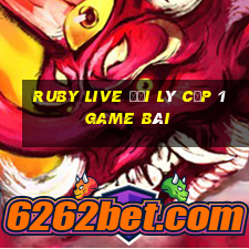 Ruby Live Đại Lý Cấp 1 Game Bài