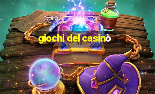 giochi del casinò