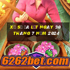 xổ số đà lạt ngày 30 tháng 7 năm 2024