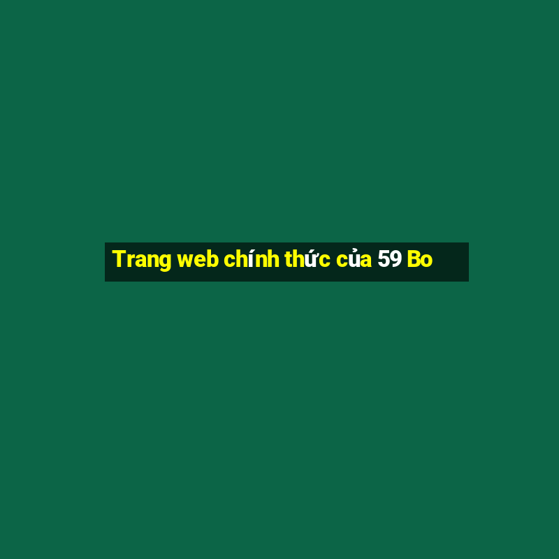 Trang web chính thức của 59 Bo