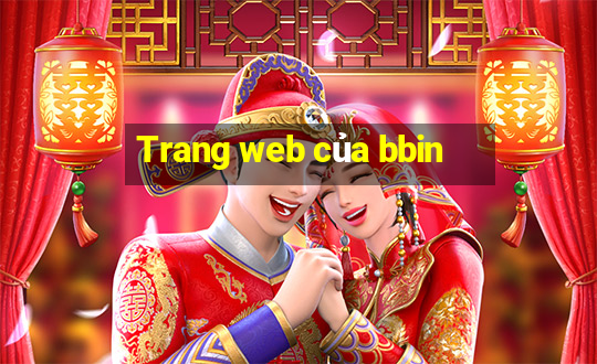 Trang web của bbin