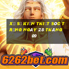 xổ số kiến thiết sóc trăng ngày 28 tháng 09