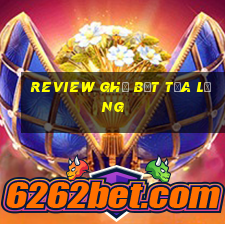 review ghế bệt tựa lưng