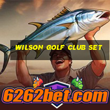 wilson golf club set