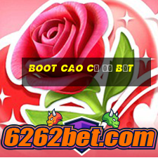 boot cao cổ đế bệt