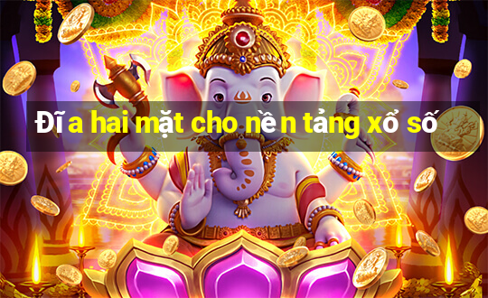 Đĩa hai mặt cho nền tảng xổ số