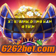 xổ số bình dương hàng tuần