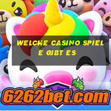 welche casino spiele gibt es