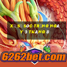 xổ số sóc trăng ngày 3 tháng 8