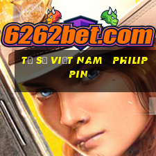 tỷ số việt nam   philippin