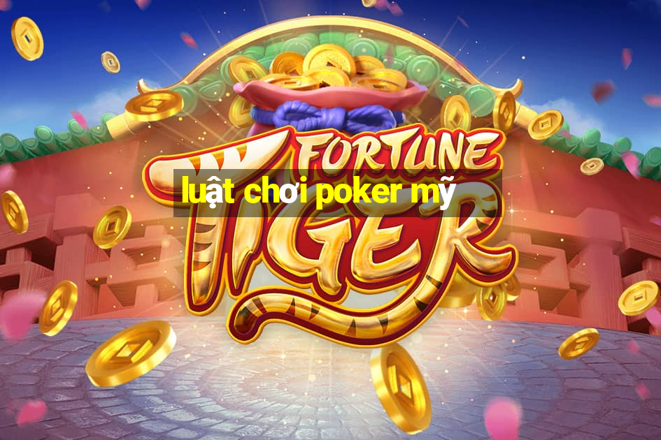 luật chơi poker mỹ