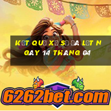 kết quả xổ số đà lạt ngày 14 tháng 04