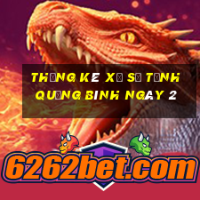 Thống kê Xổ Số Tỉnh Quảng Bình ngày 2