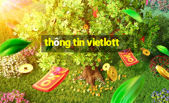 thông tin vietlott