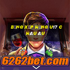 bảng xếp hạng u17 châu âu