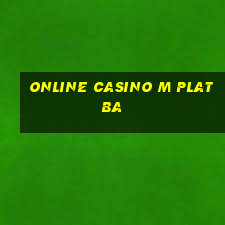 online casino m platba