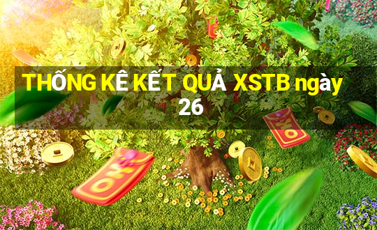 THỐNG KÊ KẾT QUẢ XSTB ngày 26